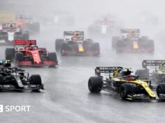 Turkish Grand Prix to return Formula 1 calendar in 2027 An image of the race start at the Turkish Grand Prix in 2020