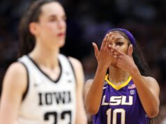 Angel Reese defends gesture directed towards Caitlin Clark after LSU national title win; calls out double standard after being ‘unapologetically’ her