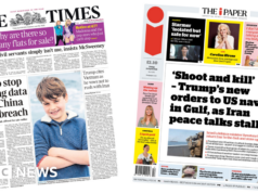 ‘Stop sharing data with China’ and ‘Shoot and kill’