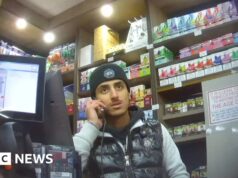 Man selling drugs at High Street mini-mart confronted by BBC
