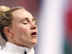 Meg Jones: Red Roses captain on skippering England and representing Wales Meg Jones on the attack for England against Scotland