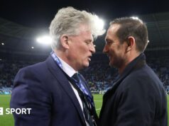 Coventry City: Chairman Doug King says Frank Lampard links to Chelsea out of my control Doug King and Frank Lampard share a moment after Coventry